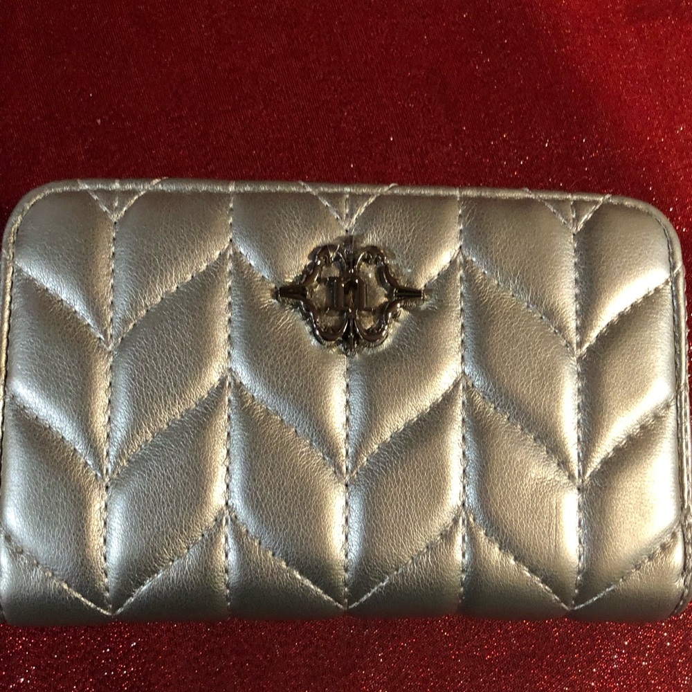 Silver Quilted Women's Wallet